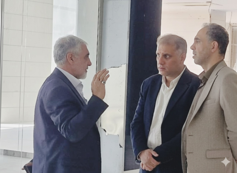 بازدید رئیس اتاق تعاون استان تهران از اتحادیه تعاونی‌های مسکن رسا و پروژه مسکونی آرتمیس