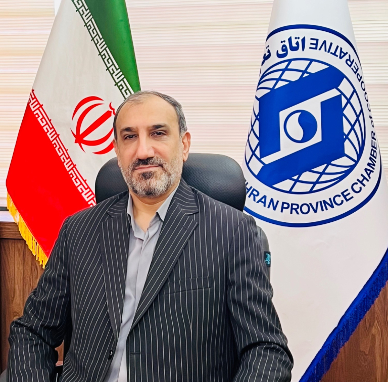 پیام عبداله بهرامی رئیس اتاق تعاون استان تهران به‌مناسبت ۱۲ فروردین، روز جمهوری اسلامی ایران